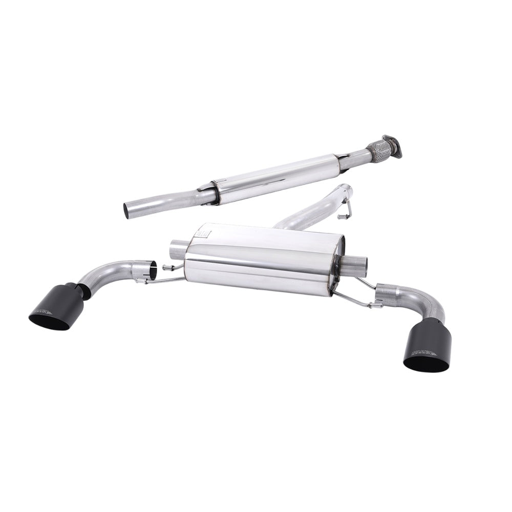 Milltek Secondary Cat Back Exhaust Toyota GR86 2.4 Litre 22-25-Manifolds, Decats & Sports Cats-carbonizeduk