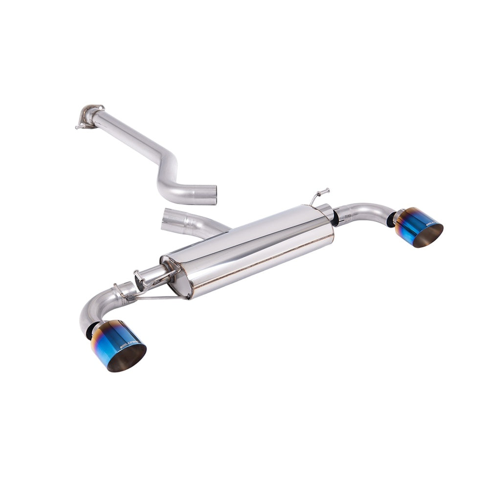 Milltek Particulate Filter-back Exhaust Toyota Yaris Gen 2 GR 1.6T (OPF/GPF Models Only) 24-25-Exhaust System-carbonizeduk