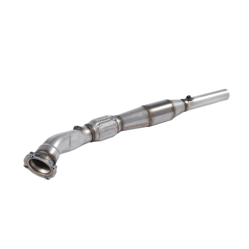 Milltek Large Bore Downpipe and Hi-Flow Sports Cat Exhaust Skoda Octavia RS 1.8T 180 and 1.8T 150 98-06-Manifolds, Decats & Sports Cats-carbonizeduk
