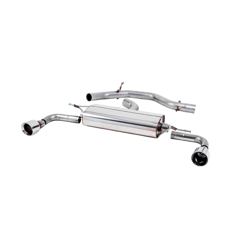 Milltek Cat Back Exhaust Volkswagen Golf Mk6 GTi 2.0 TSI 210PS 09-13-Exhaust System-carbonizeduk