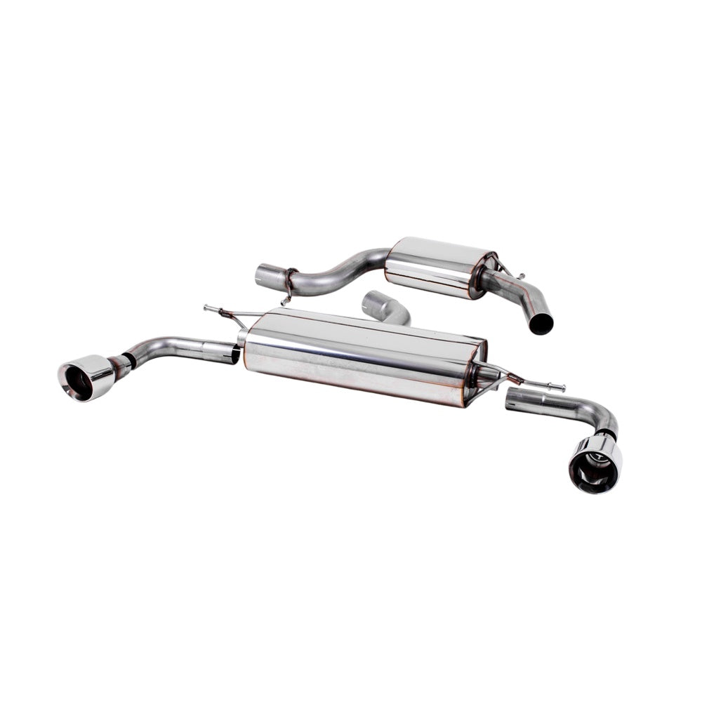 Milltek Cat Back Exhaust Volkswagen Golf Mk6 GTi 2.0 TSI 210PS 09-13-Exhaust System-carbonizeduk