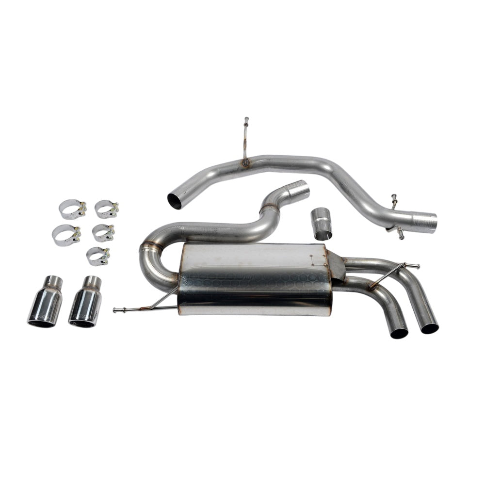 Milltek Cat Back Exhaust Seat Leon Cupra 2.0T FSI 240PS 06-11-Exhaust System-carbonizeduk