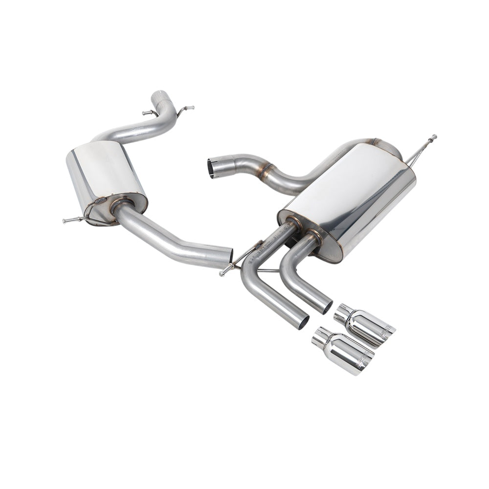 Milltek Cat Back Exhaust Volkswagen Golf Mk5 GTi Edition 30 2.0T FSi 230PS 06-09-Exhaust System-carbonizeduk