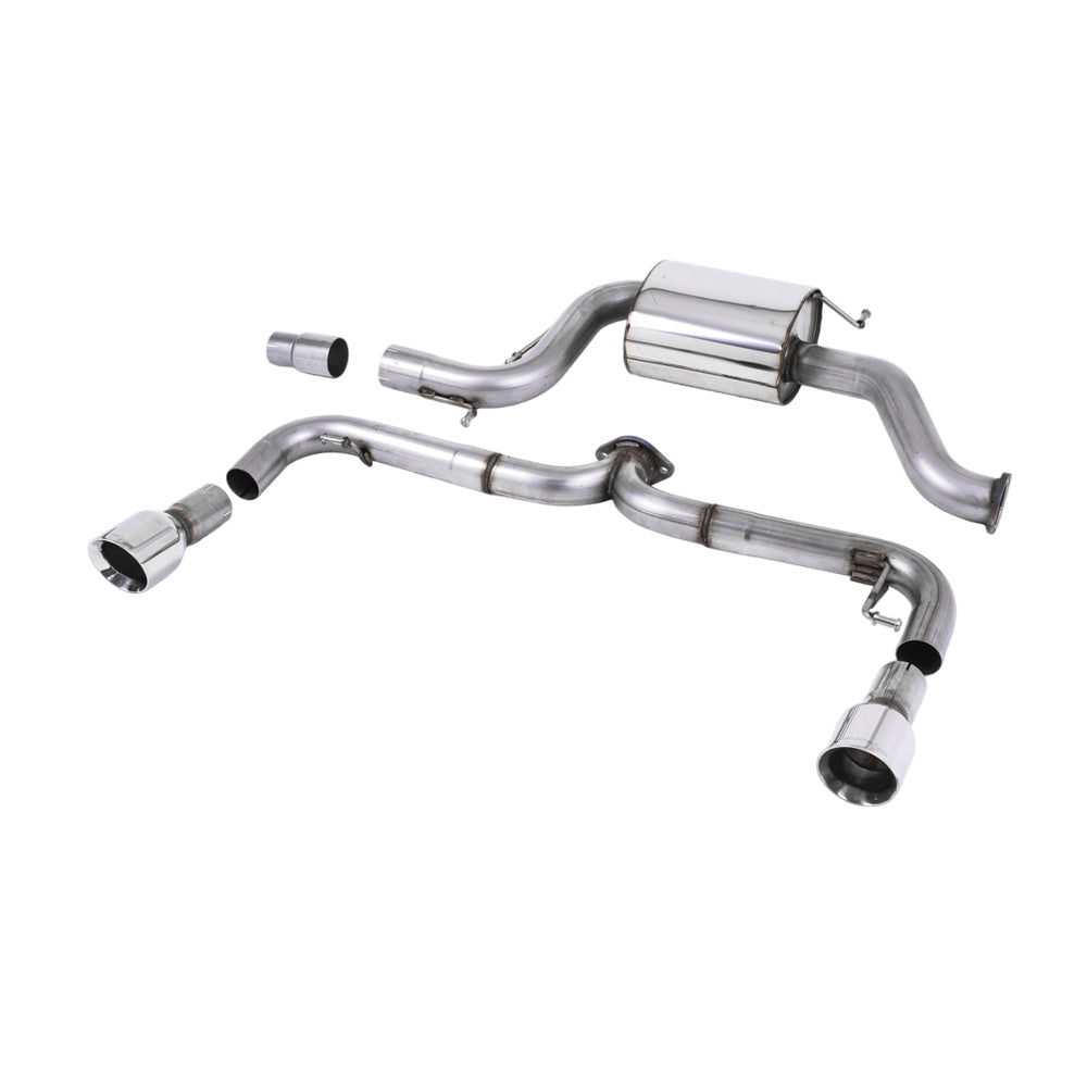Milltek Cat Back Exhaust Volkswagen Golf Mk6 GTi Edition 35 11-12-Exhaust System-carbonizeduk