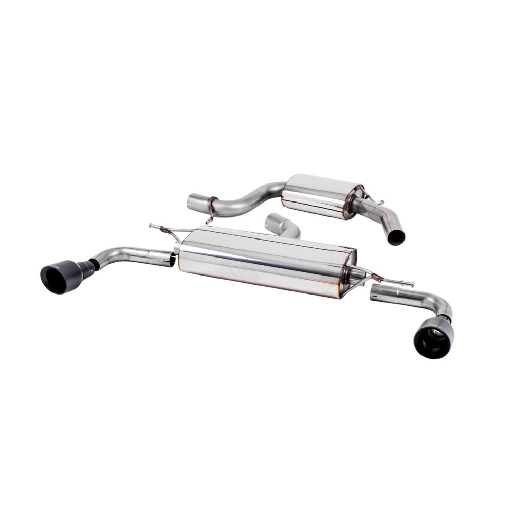 Milltek Cat Back Exhaust Volkswagen Golf Mk6 GTi 2.0 TSI 210PS 09-13-Exhaust System-carbonizeduk