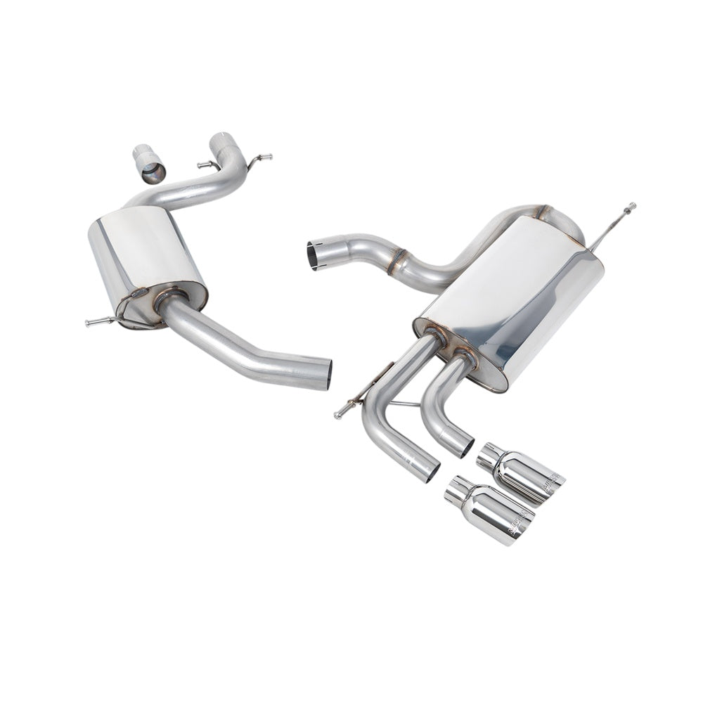 Milltek Cat Back Exhaust Volkswagen Golf Mk6 GT 1.4 TSI 160PS 09-13-Exhaust System-carbonizeduk
