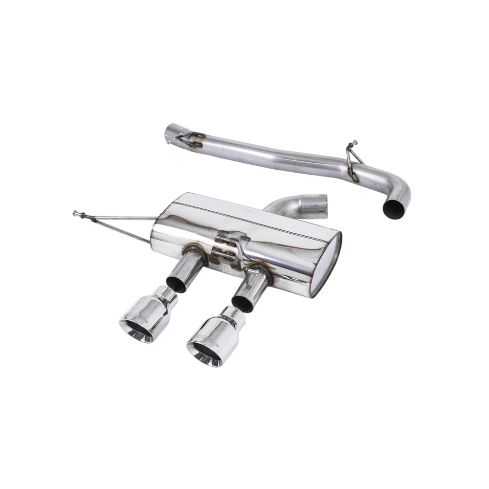 Milltek Cat Back Exhaust Volkswagen Golf Mk6 R 2.0 TFSi 270PS 09-13-Exhaust System-carbonizeduk