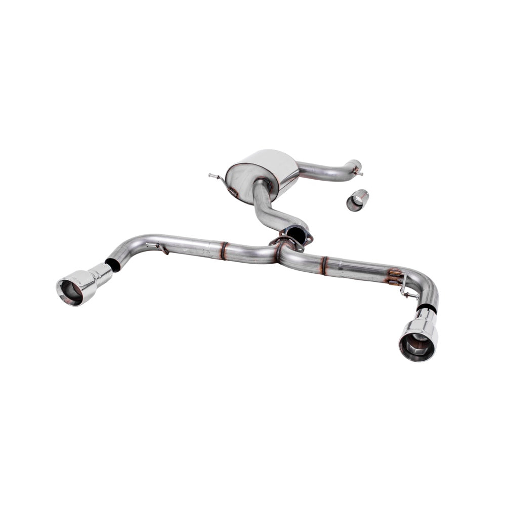 Milltek Cat Back Exhaust Volkswagen Golf Mk6 GTi 2.0 TSI 210PS 09-13-Exhaust System-carbonizeduk