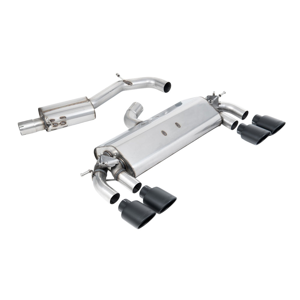 Milltek Cat Back Exhaust Volkswagen Golf Mk7 R 2.0 TSI 300PS (ECE Approved and 76.2mm Systems) 14-16-Exhaust System-carbonizeduk