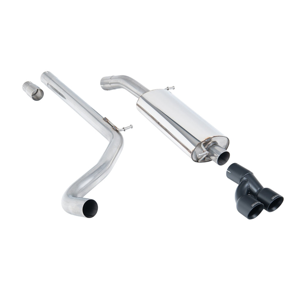 Milltek Cat Back Exhaust Volkswagen Polo R WRC 13-14-Exhaust System-carbonizeduk