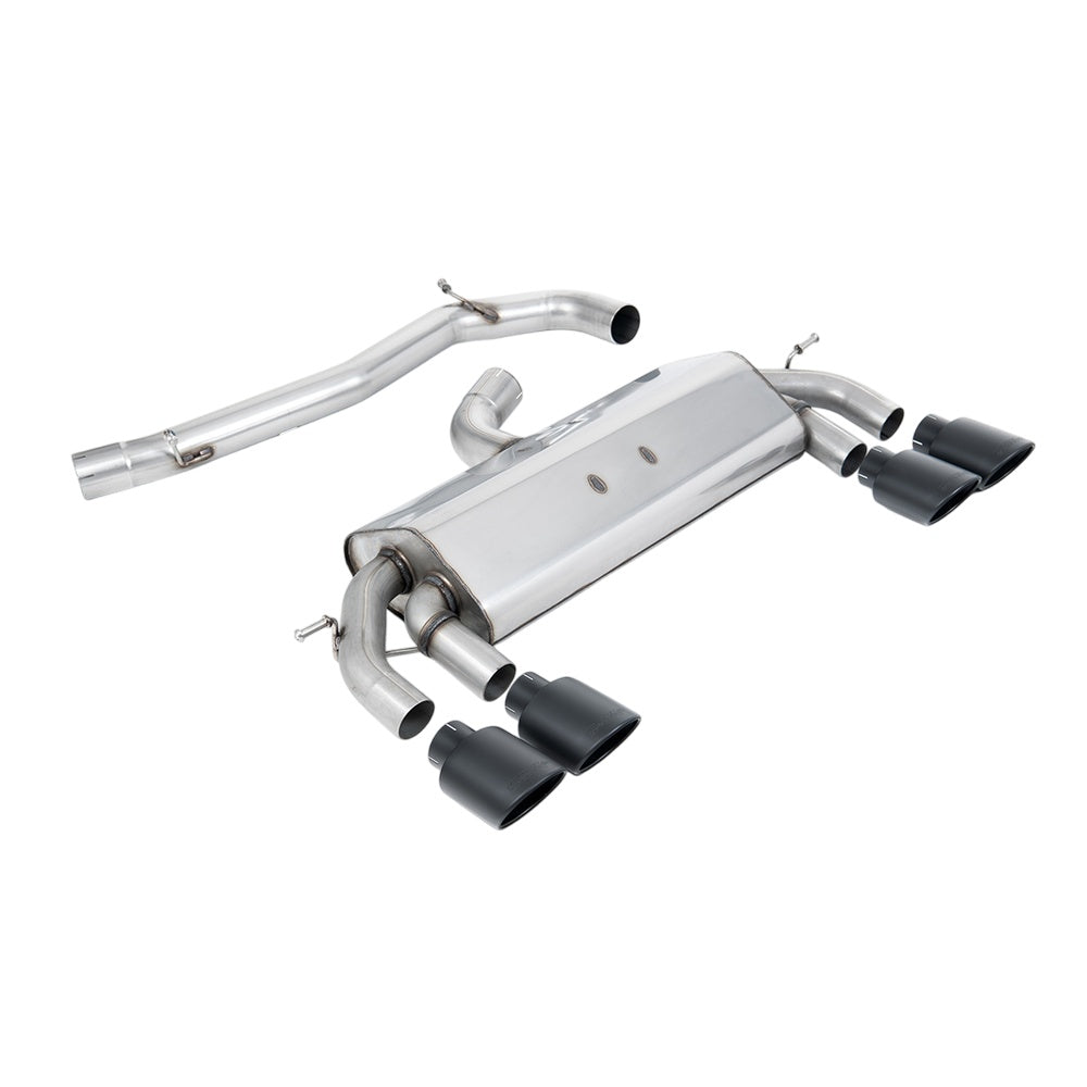 Milltek Cat Back Exhaust Volkswagen Golf Mk7 R 2.0 TSI 300PS (ECE Approved and 76.2mm Systems) 14-16-Exhaust System-carbonizeduk