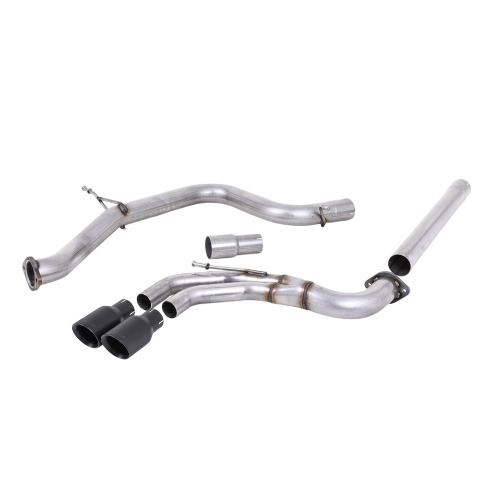 Milltek Cat Back Exhaust Volkswagen Golf Mk7 GTD 2.0 TDI 185PS 13-16-Exhaust System-carbonizeduk