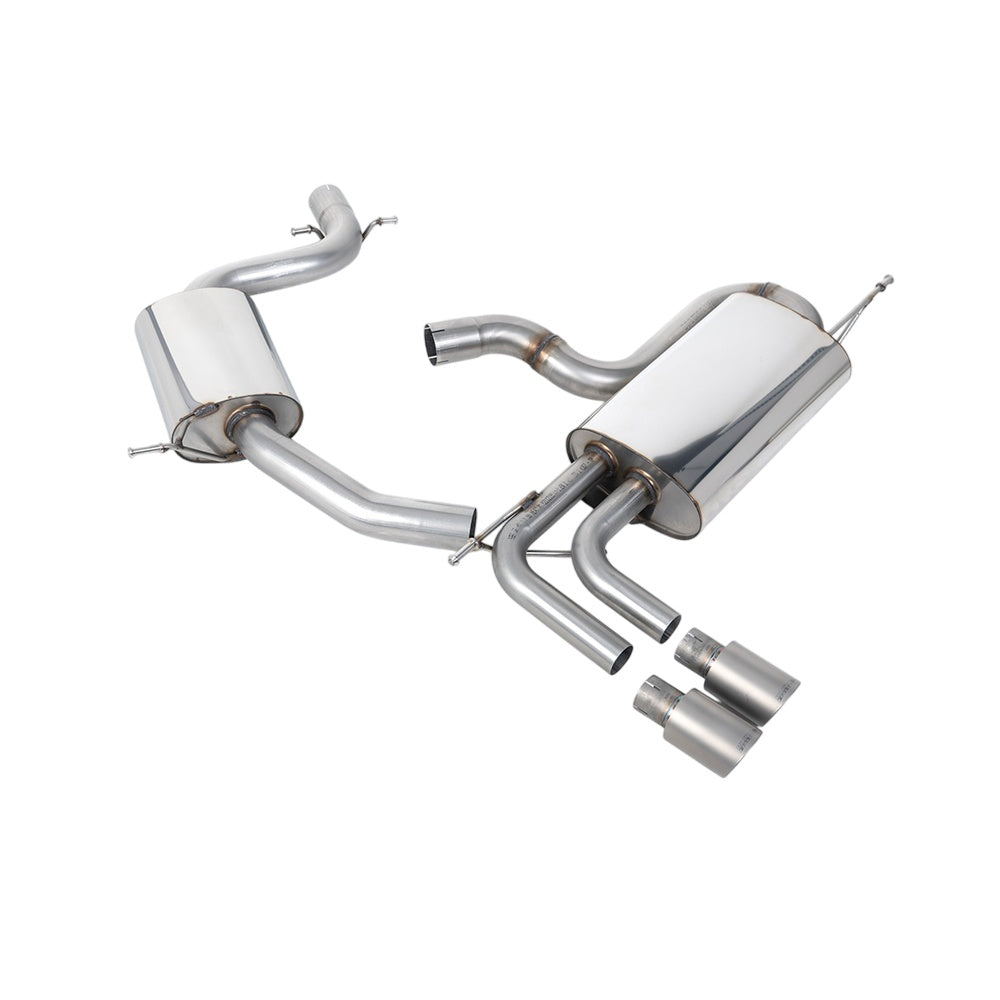 Milltek Cat Back Exhaust Volkswagen Golf Mk5 GTi Edition 30 2.0T FSi 230PS 06-09-Exhaust System-carbonizeduk