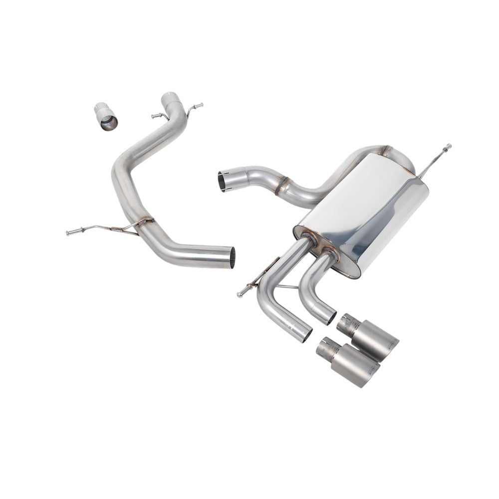 Milltek Cat Back Exhaust Volkswagen Golf Mk6 GT 1.4 TSI 160PS 09-13-Exhaust System-carbonizeduk