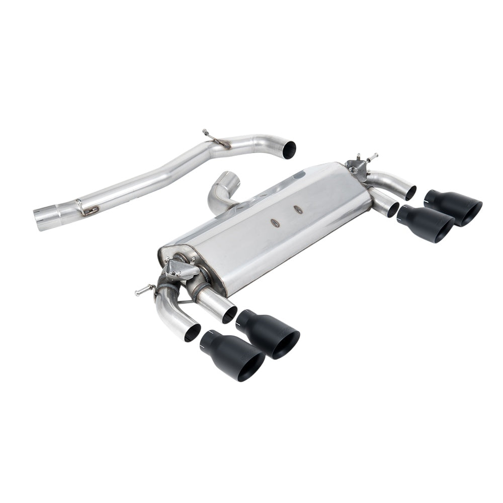 Milltek Cat Back Exhaust Volkswagen Golf Mk7 R 2.0 TSI 300PS (ECE Approved and 76.2mm Systems) 14-16-Exhaust System-carbonizeduk