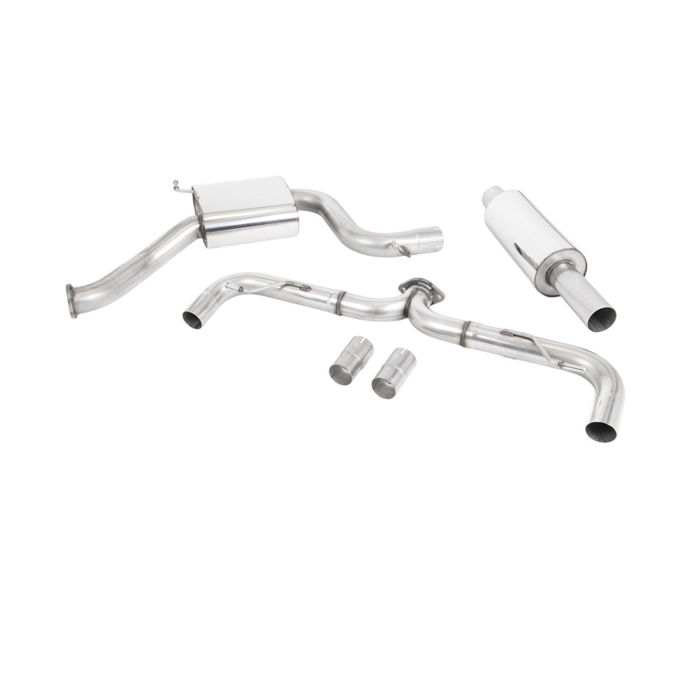 Milltek Cat Back Exhaust Volkswagen Golf Mk7.5 GTi (Non Performance Pack Models and Non-GPF Equipped Models Only) 17-18-Exhaust System-carbonizeduk