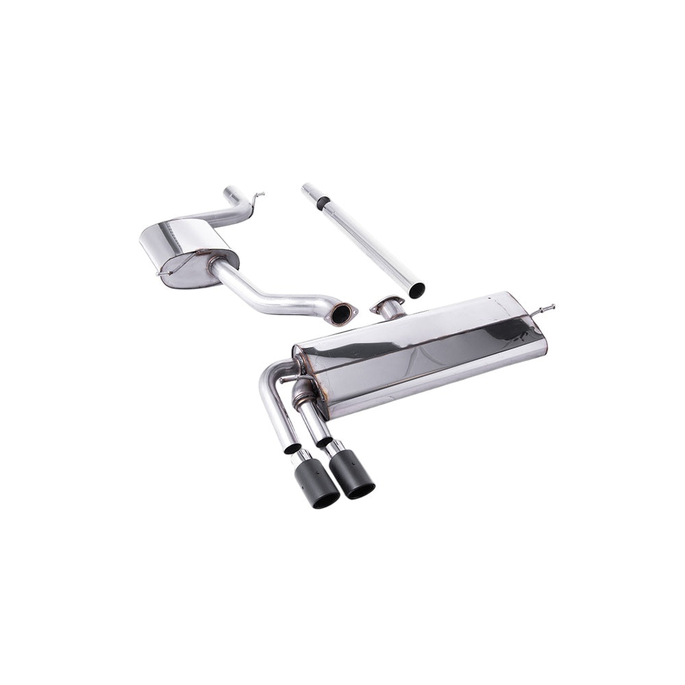 Milltek Cat Back Exhaust Volkswagen Golf Mk7.5 1.5TSI Evo GT and R-Line (Both GPF/OPF and Non GPF/OPF Models) 17-21-Exhaust System-carbonizeduk