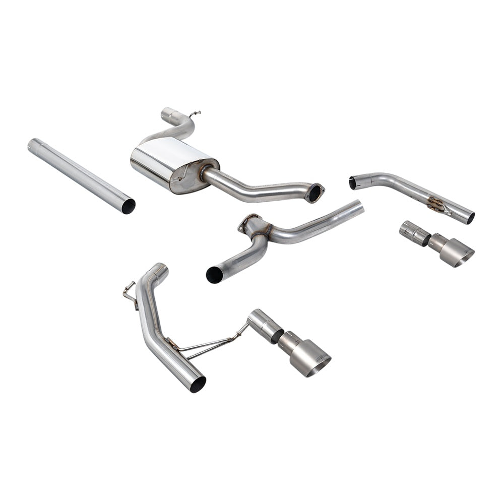 Milltek Cat Back Exhaust Volkswagen Jetta Mk7 (MQB) GLi 2.0T 19-25-Exhaust System-carbonizeduk