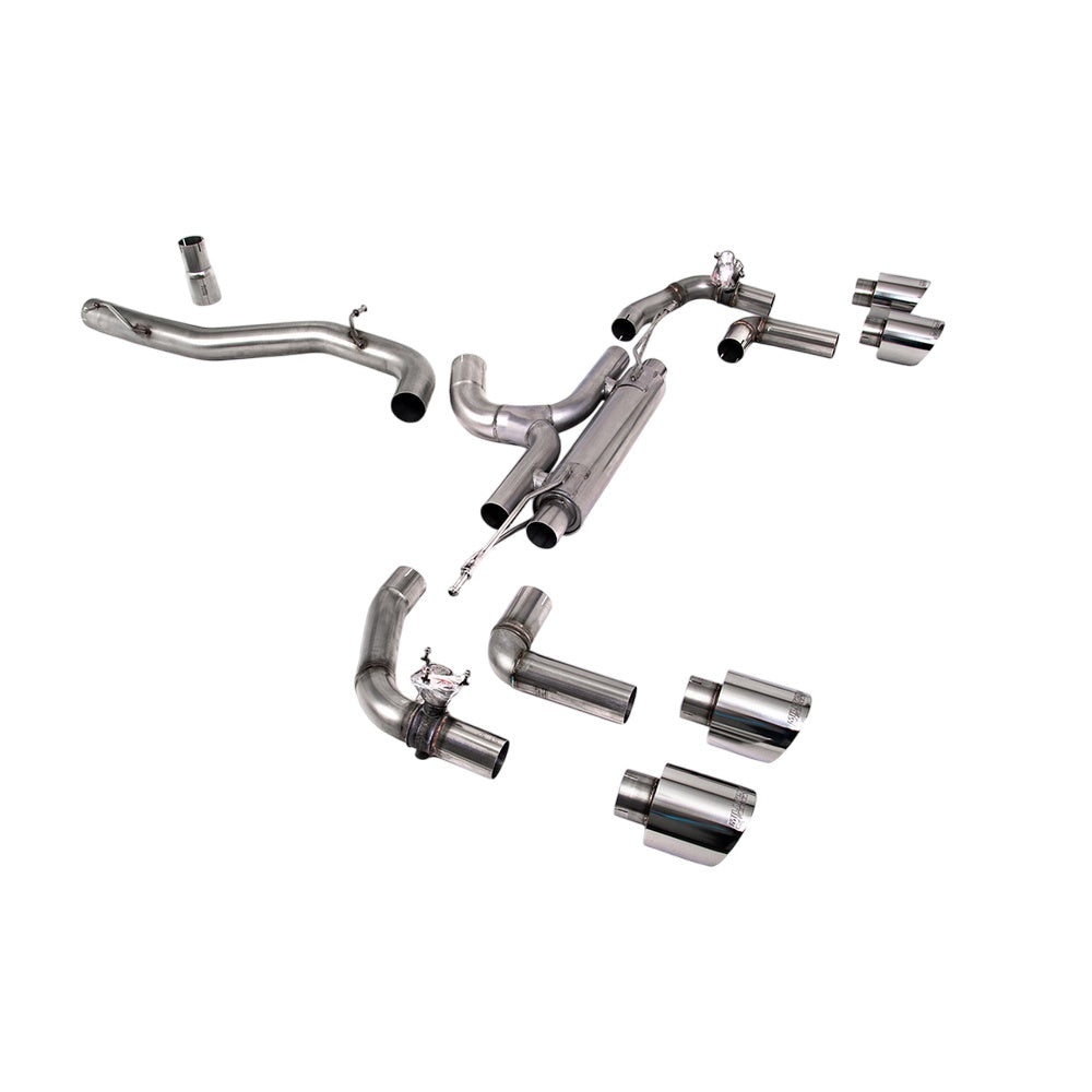 Milltek Particulate Filter-back Exhaust Volkswagen Golf Mk8 R 2.0 TSI 320PS (GPF Equipped Models Only) 21-25-Exhaust System-carbonizeduk