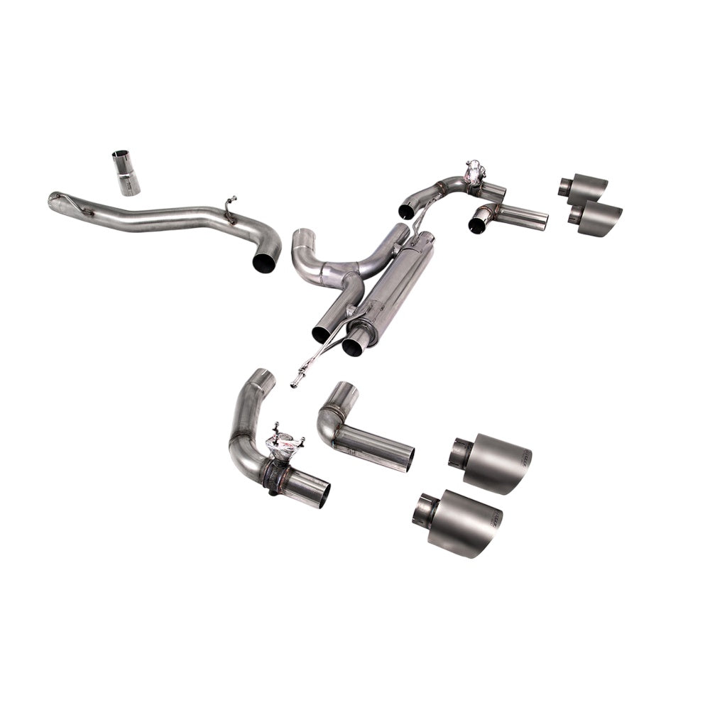 Milltek Particulate Filter-back Exhaust Volkswagen Golf Mk8 R 2.0 TSI 320PS (GPF Equipped Models Only) 21-25-Exhaust System-carbonizeduk