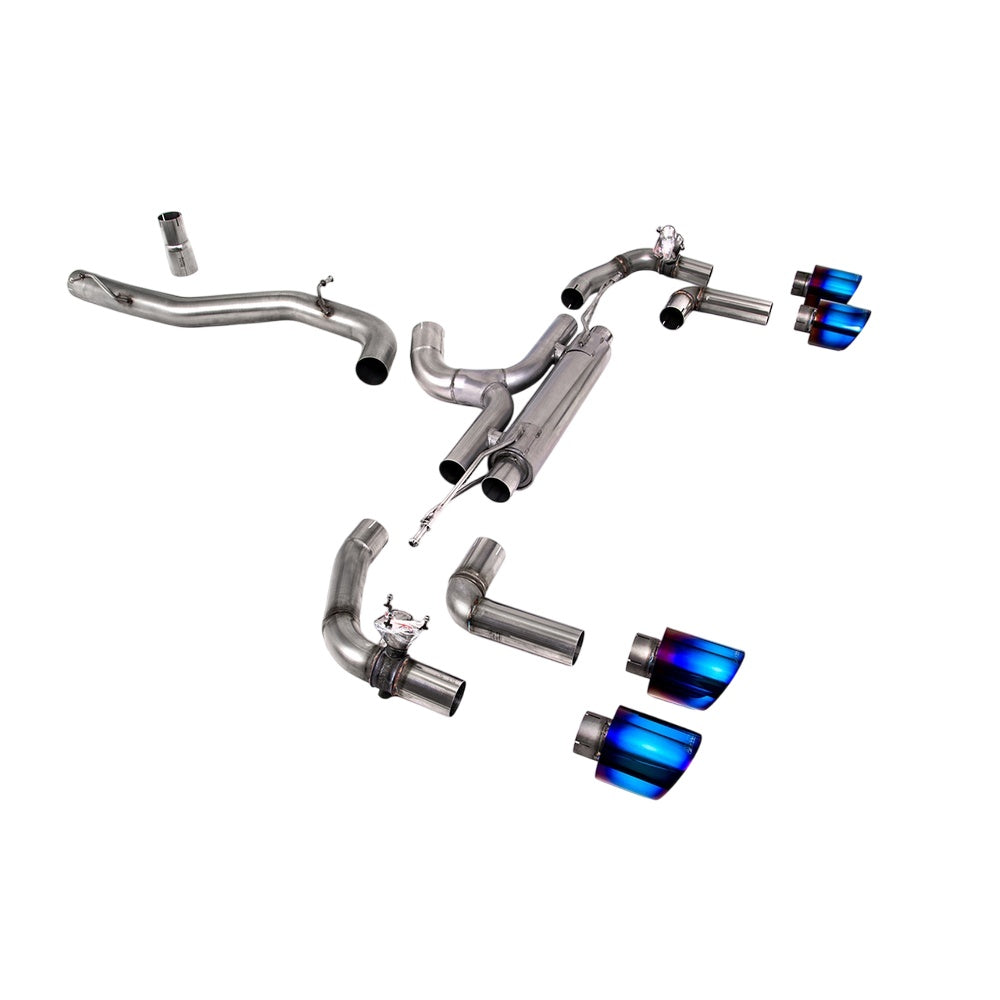 Milltek Particulate Filter-back Exhaust Volkswagen Golf Mk8 R 2.0 TSI 320PS (GPF Equipped Models Only) 21-25-Exhaust System-carbonizeduk