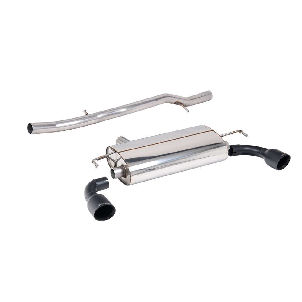 Milltek Cat Back Exhaust Volkswagen Golf Mk4 R32 3.2 V6 4WD 02-05-Exhaust System-carbonizeduk
