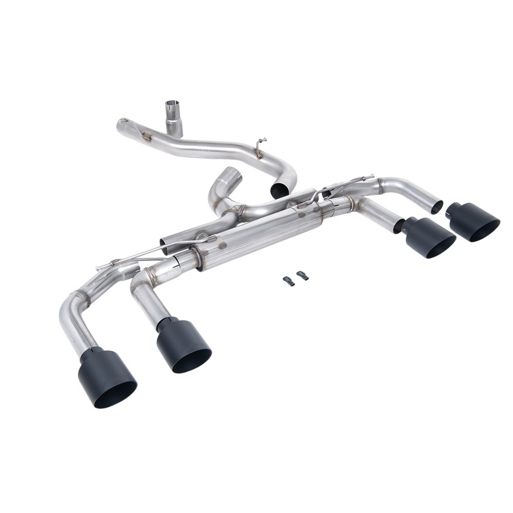 Milltek Particulate Filter-back Exhaust Volkswagen Golf Mk8 R 2.0 TSI 320PS (GPF Equipped Models Only) 21-25-Exhaust System-carbonizeduk