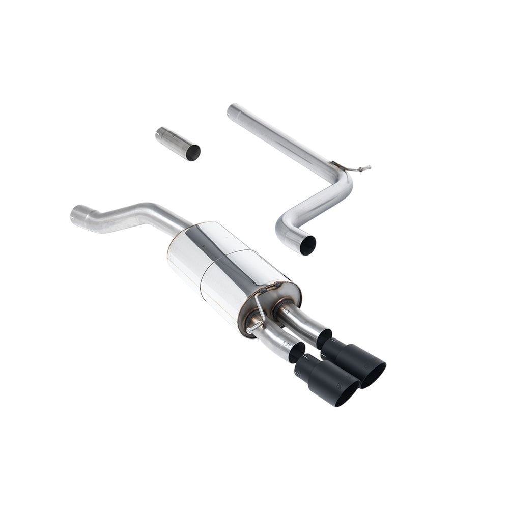 Milltek Cat Back Exhaust Volkswagen Polo 1.5 TSI (AW 5-Door inc Facelift Models) GPF/OPF Models Only 19-25-Exhaust System-carbonizeduk