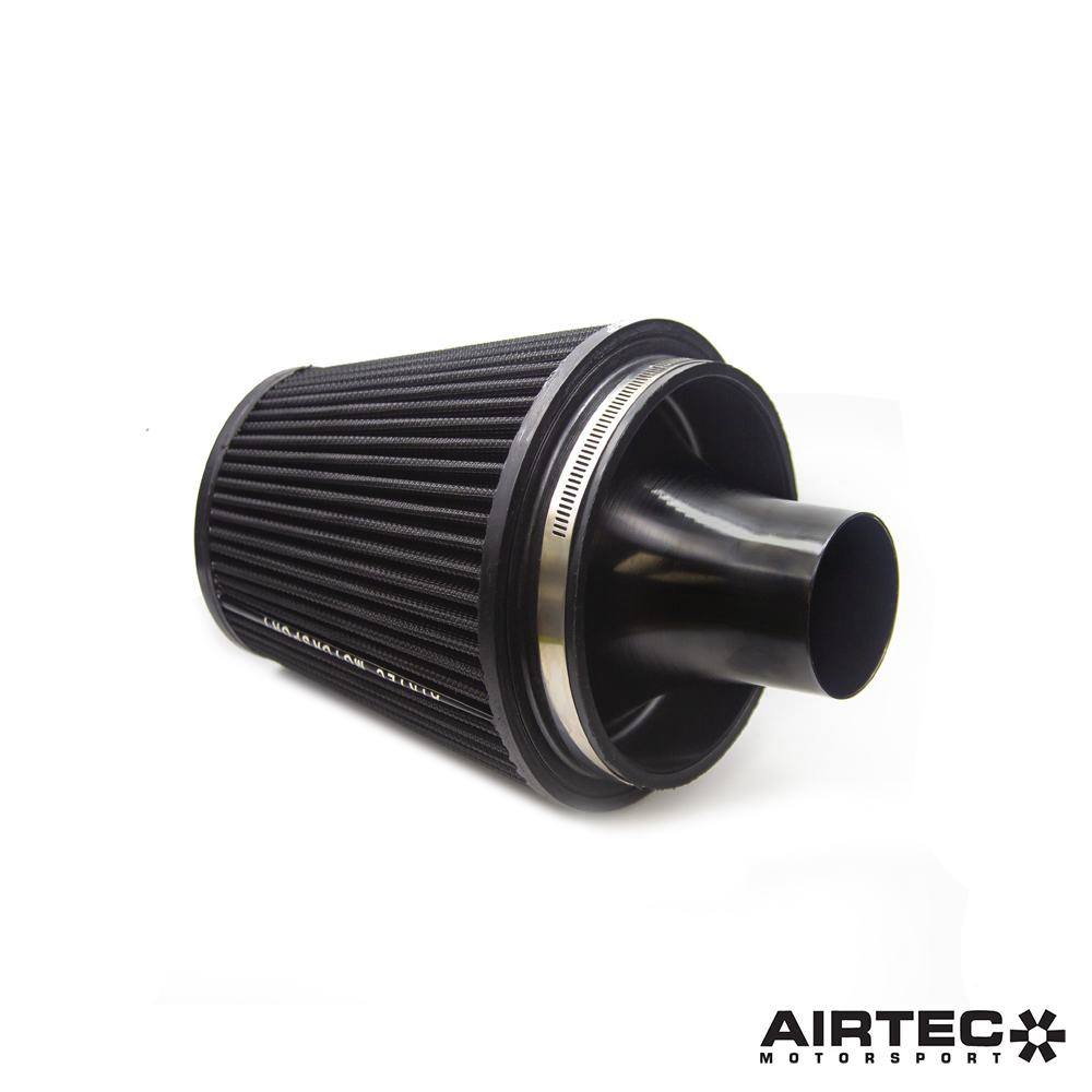 AIRTEC Motorsport Group A Cone Filter with Alloy Trumpet for Cosworth – T3 & T34 Turbos