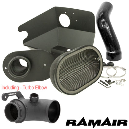 Performance Foam Induction Kit With Turbo Elbow for 2.0 TSI MQB VAG - Black Hose