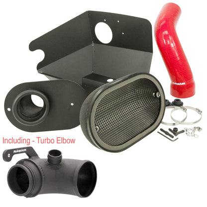 Performance Foam Induction Kit With Turbo Elbow for 2.0 TSI MQB VAG - Red Hose