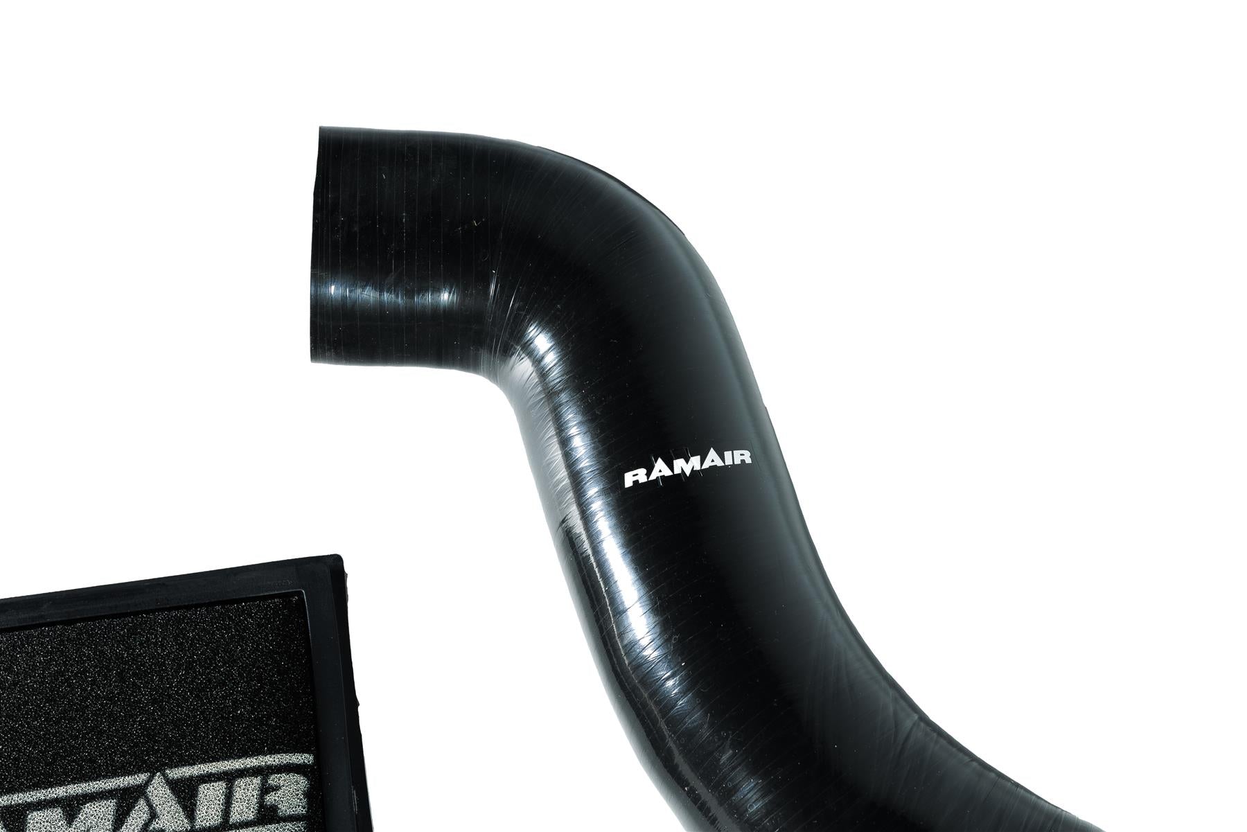 Ramair Foam Direct Panel Air Filter & Intake Hose for MK7 Ford Fiesta ST - Black