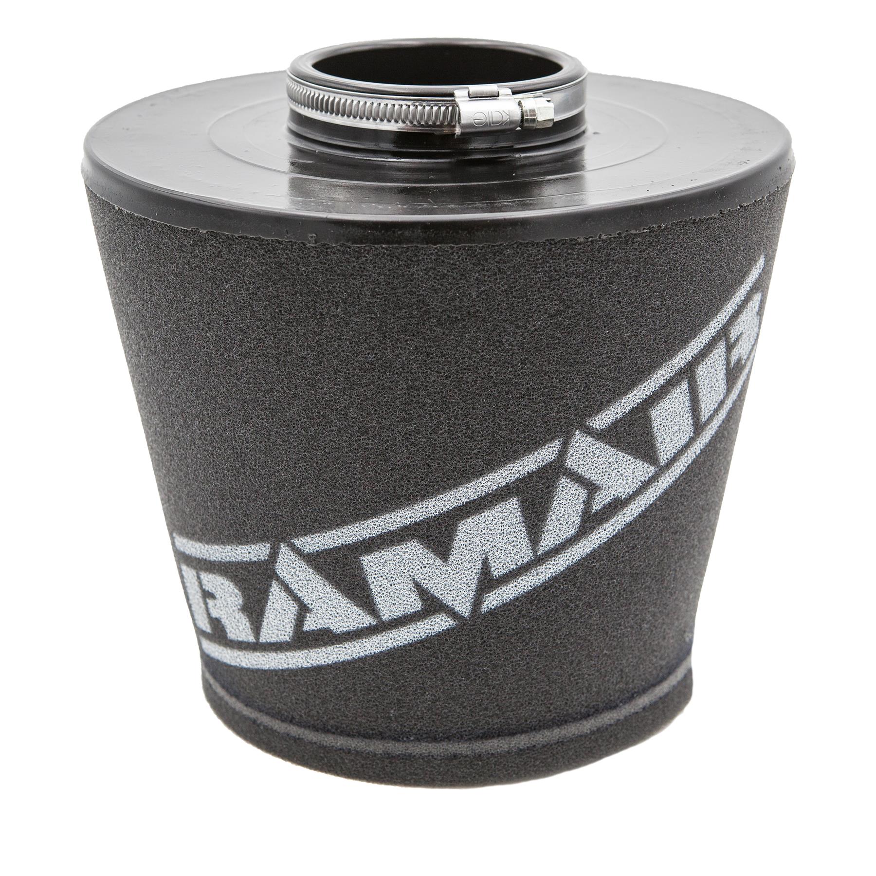 Ramair Foam Performance Universal Cone Intake Rubber Neck Air Filter 70mm (2.75inch) ID