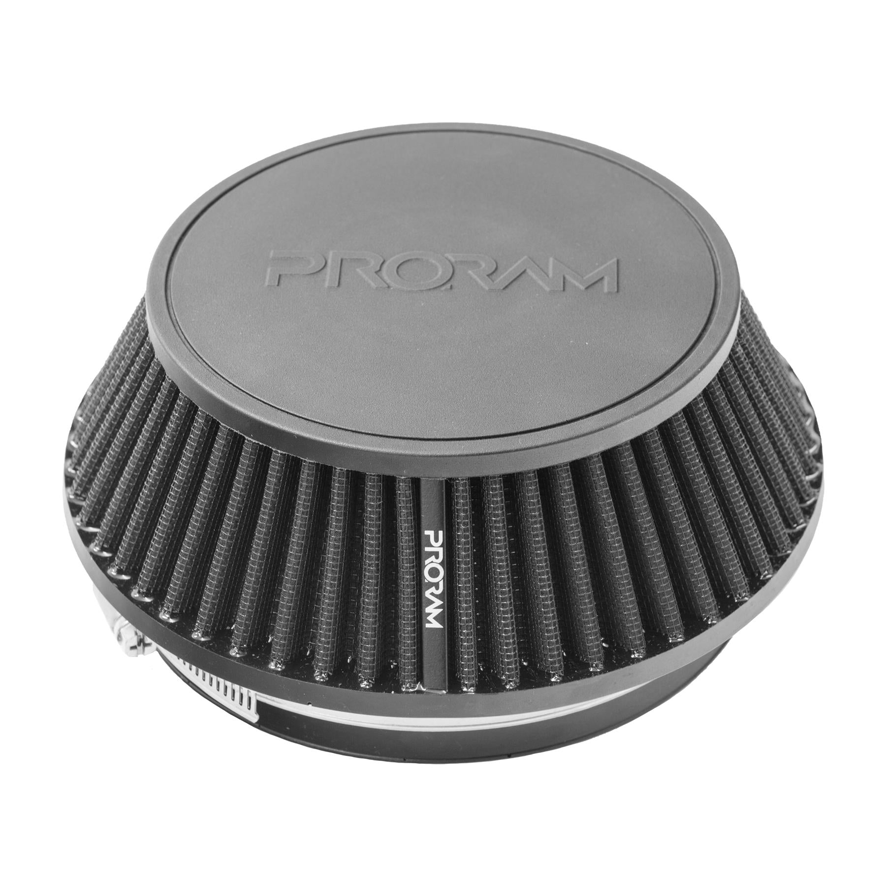 Pleated 127mm (5inch) OD Neck - Small Cone Air Filter with Velocity Stack