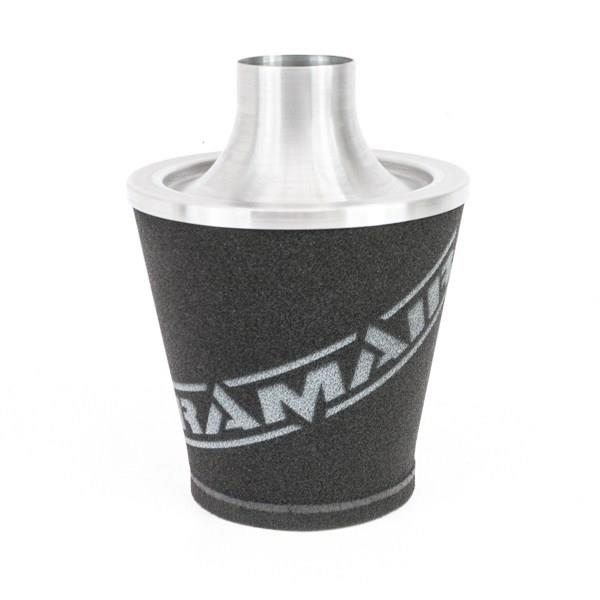 Ramair Foam Performance Universal Cone Large Intake Filter Coupler 70mm (2.75inch) Silver