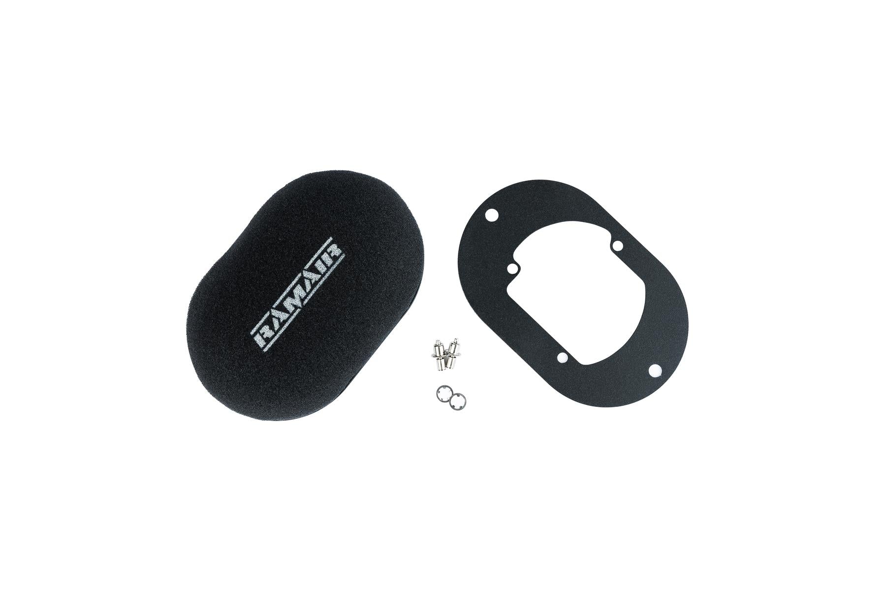 Domed Carb Air Filter & Baseplate to fit Pierburg 2B2, 2B4, 2B5 - 100mm Internal Height