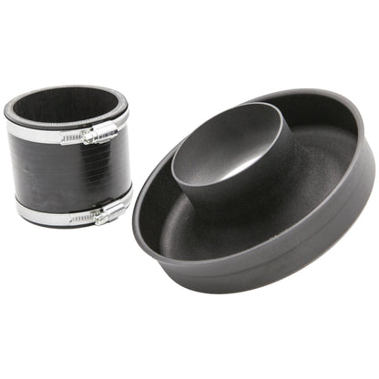 70mm Aluminium Velocity Stack With Silicone Coupling (2.75inch)