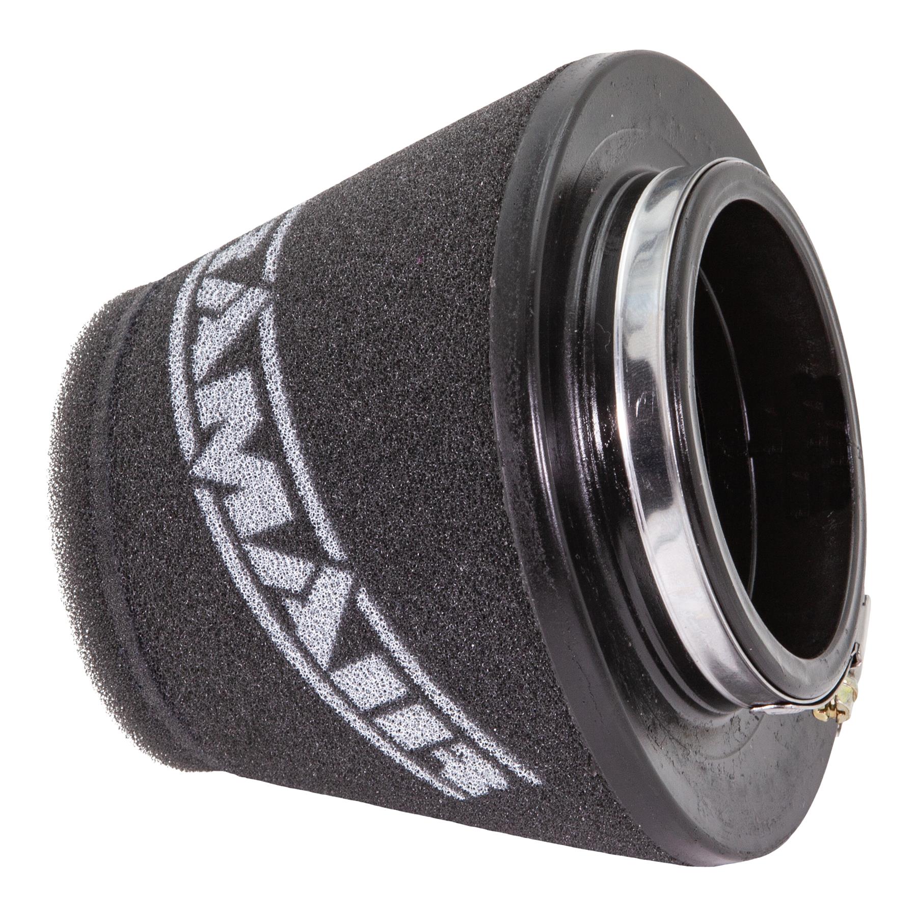 Ramair Foam Universal Cone Intake Rubber Neck Air Filter 80mm (3.1inch) ID Breather Holes