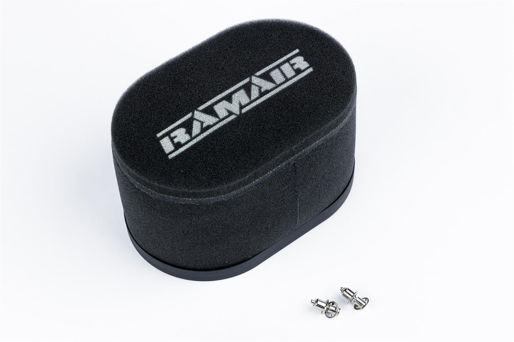 Carburettor Foam Air Filter with Baseplate to fit Dellorto 40 DHLA - 100mm Internal Height