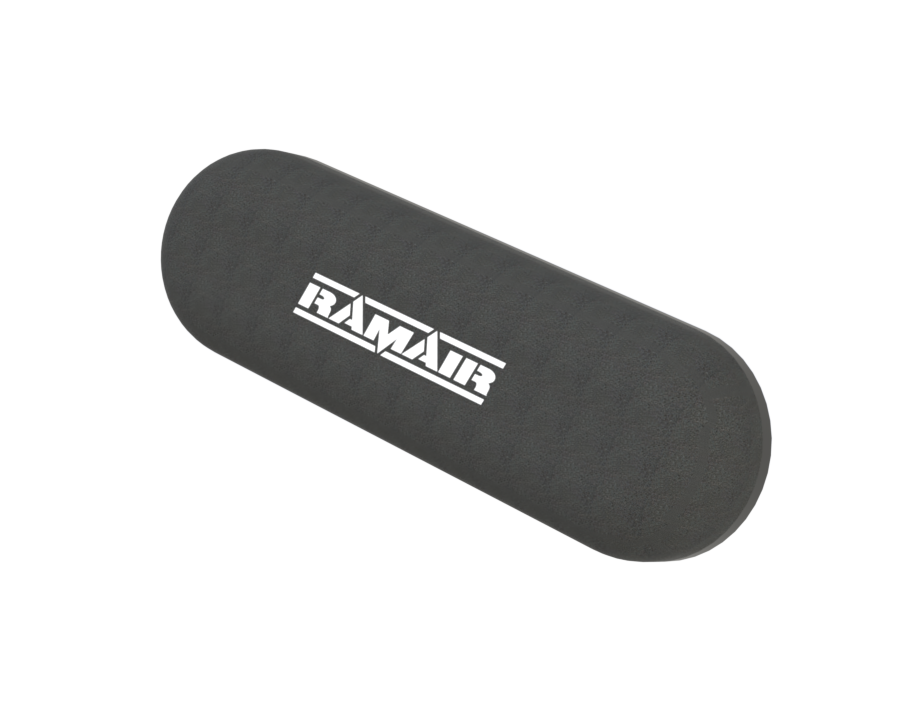 Twin Domed Carb Air Filter & Blank Baseplate - 40mm Internal Height