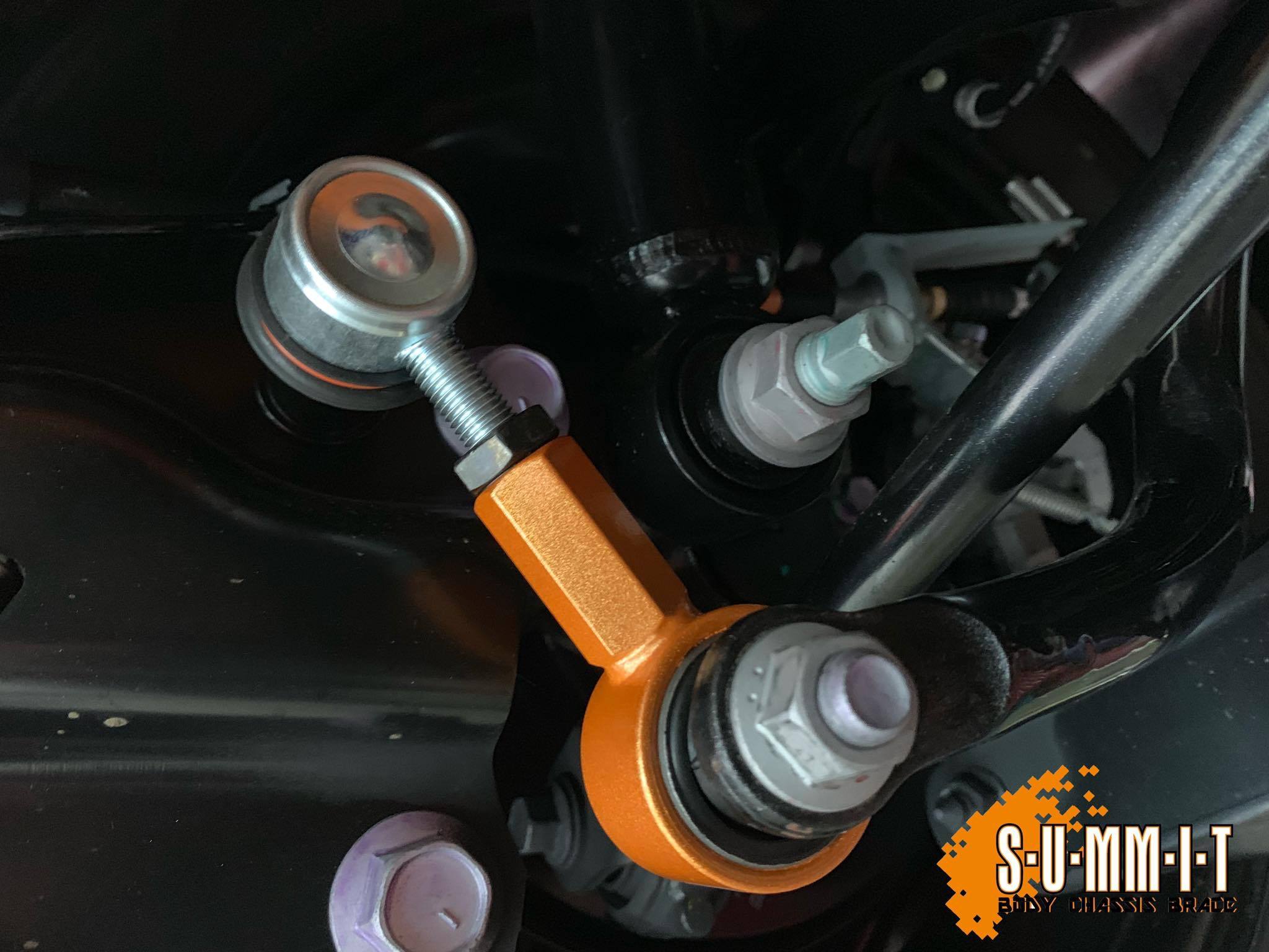 SWAVE & SUMMIT Adjustable Stabilizer Links 75 – 95mm for Toyota Yaris GR