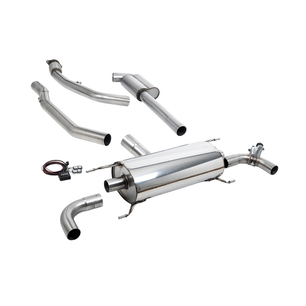 Milltek Cat Back Exhaust Alfa Romeo Giulia 2.0T Veloce (Non Q4 Models and Non OPF/GPF Models) 17-25-Exhaust System-carbonizeduk
