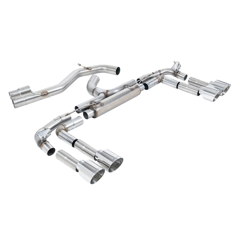 Milltek Particulate Filter-back Exhaust Audi S3 2.0 TFSi Quattro Saloon / Sedan 310PS 8Y (OPF/GPF Models Only) 20-25-Exhaust System-carbonizeduk