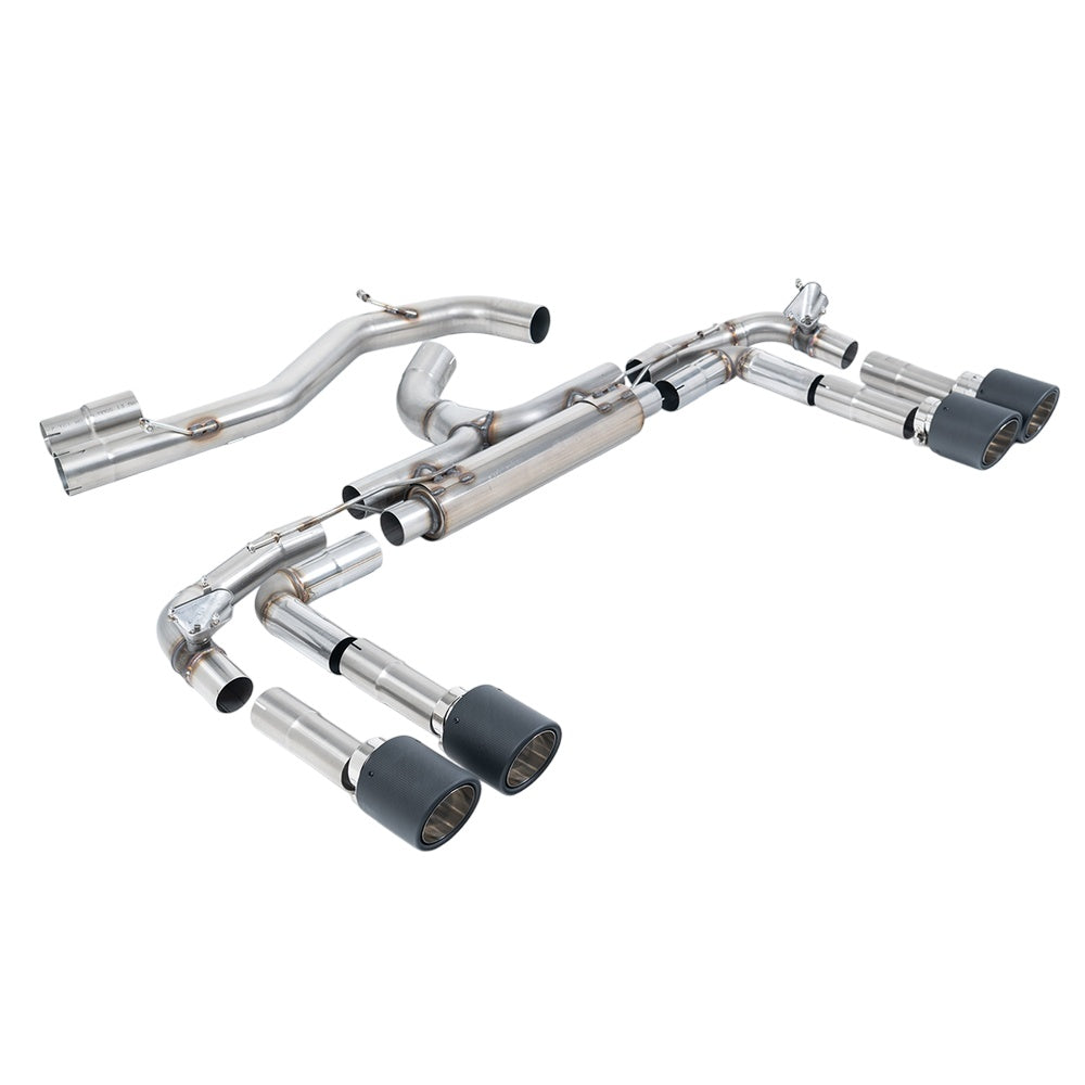 Milltek Particulate Filter-back Exhaust Audi S3 2.0 TFSi Quattro Saloon / Sedan 310PS 8Y (OPF/GPF Models Only) 20-25-Exhaust System-carbonizeduk