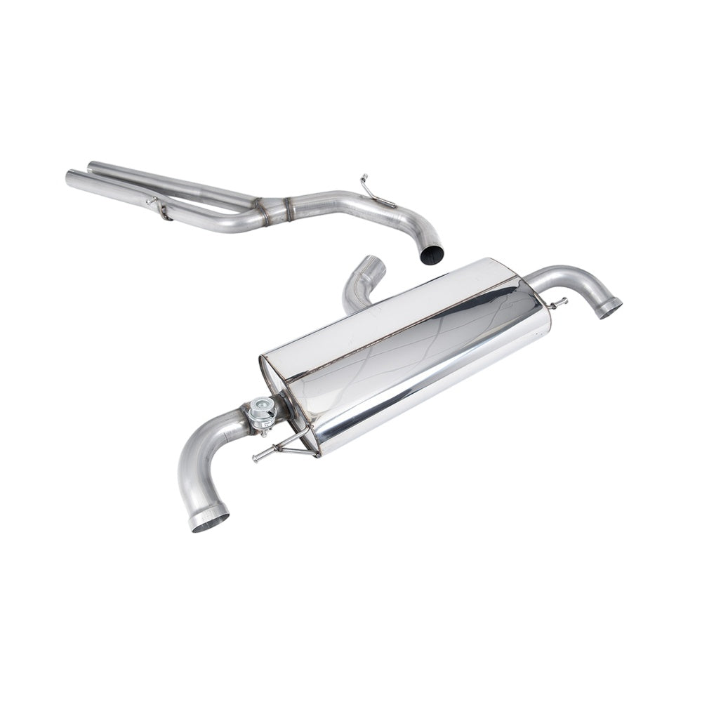 Milltek Cat Back Exhaust Audi TT Mk2 TT RS Coupe 2.5 TFSi Quattro 09-14-Exhaust System-carbonizeduk