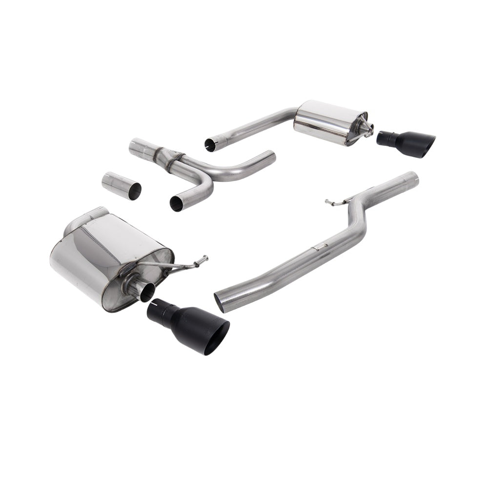 Milltek Cat Back Exhaust Audi A5 Coupe 3.0 TDi (DPF) Quattro 07-25-Exhaust System-carbonizeduk