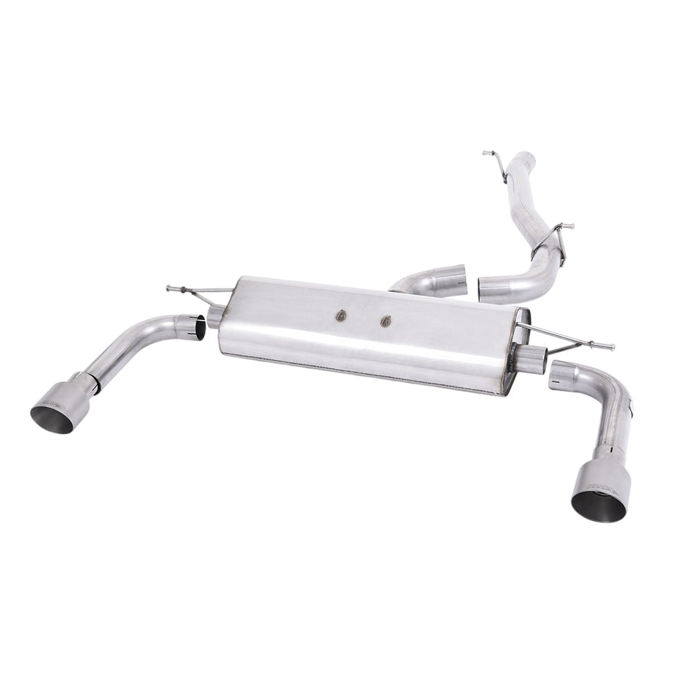 Milltek Cat Back Exhaust Audi A3 2.0 TFSi Quattro Sedan 8V (US-only) 14-20-Exhaust System-carbonizeduk