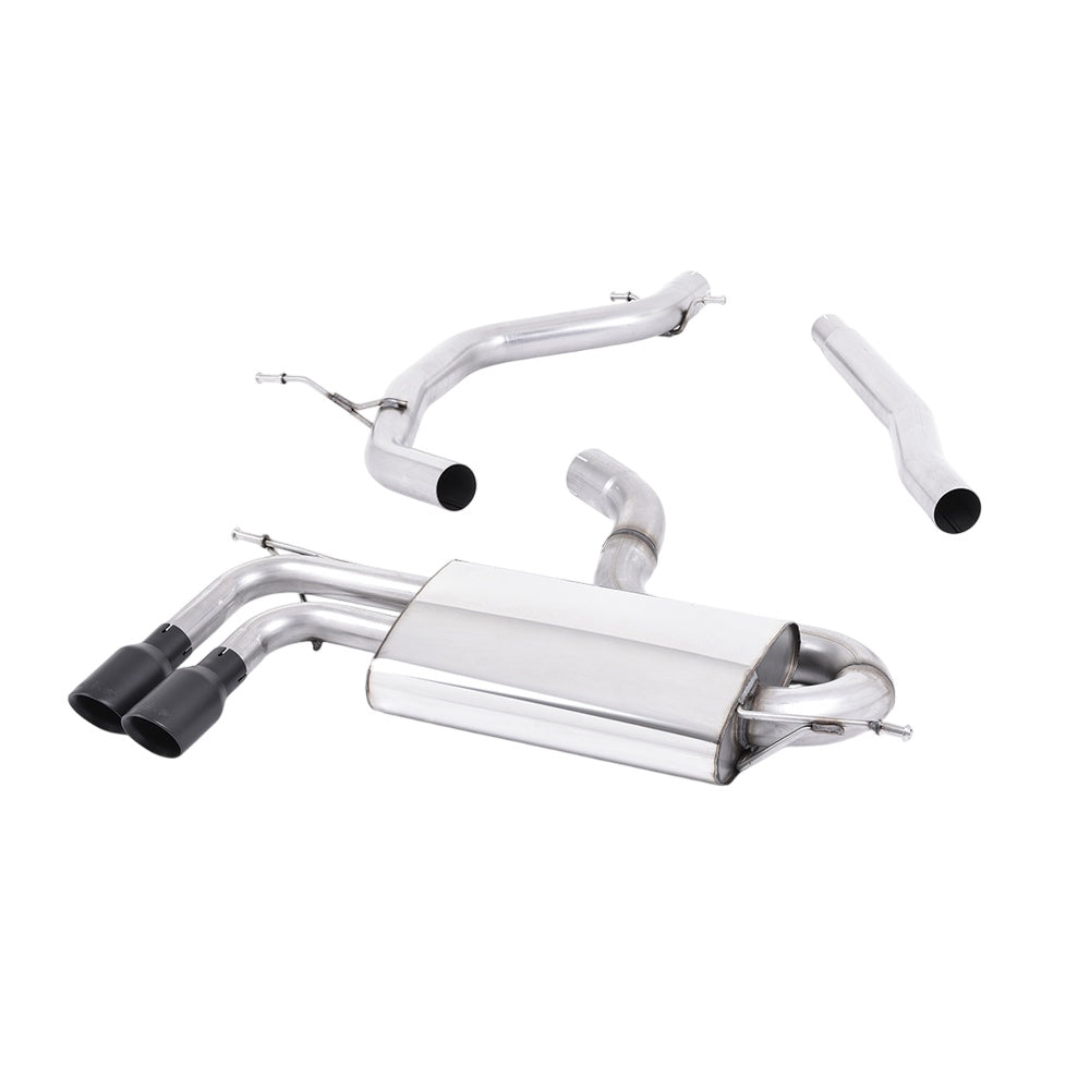 Milltek Particulate Filter-back Exhaust Audi A3 2.0 TDI 170bhp 2WD 3-Door DPF 08-12-Exhaust System-carbonizeduk