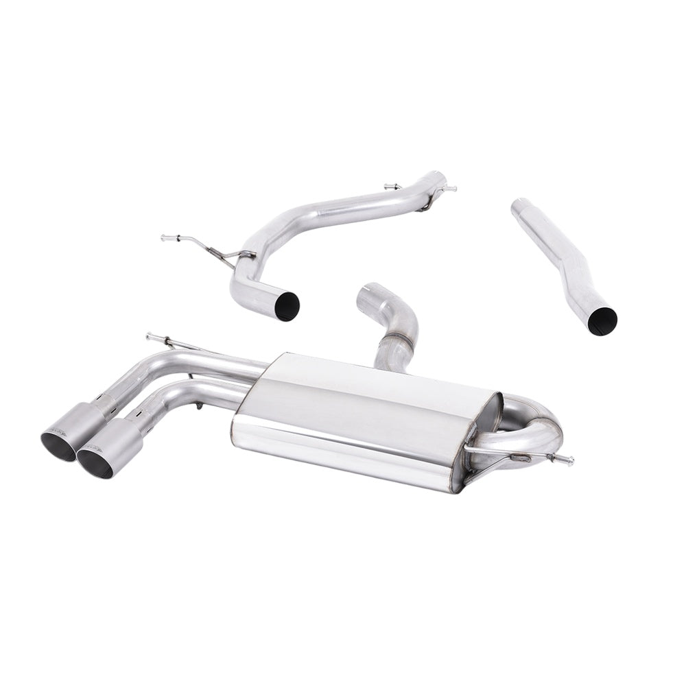 Milltek Particulate Filter-back Exhaust Audi A3 2.0 TDI 170bhp 2WD 3-Door DPF 08-12-Exhaust System-carbonizeduk