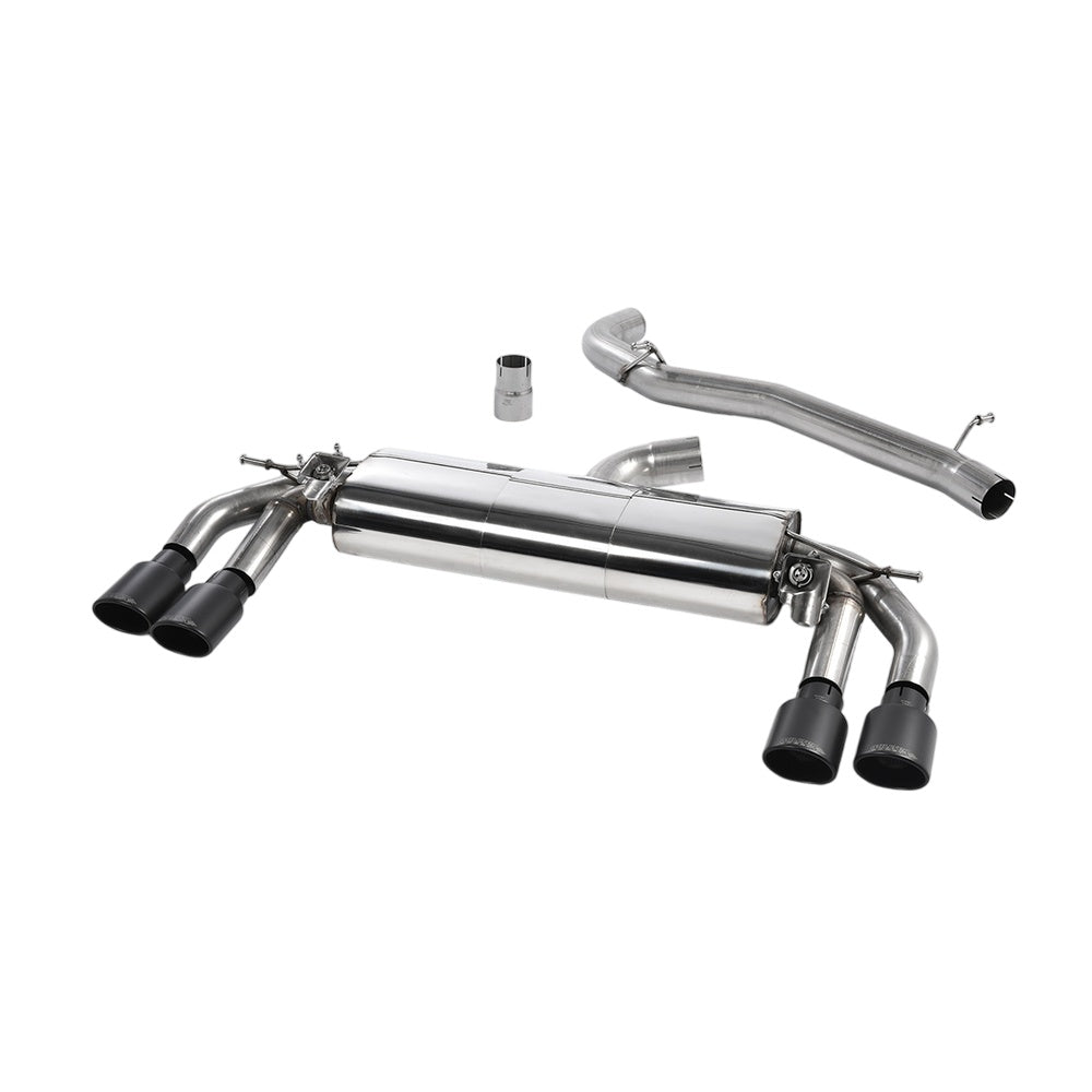 Milltek Cat Back Exhaust Audi TT Mk3 TTS 2.0 TFSi Quattro (OPF/GPF Models) 19-25-Exhaust System-carbonizeduk